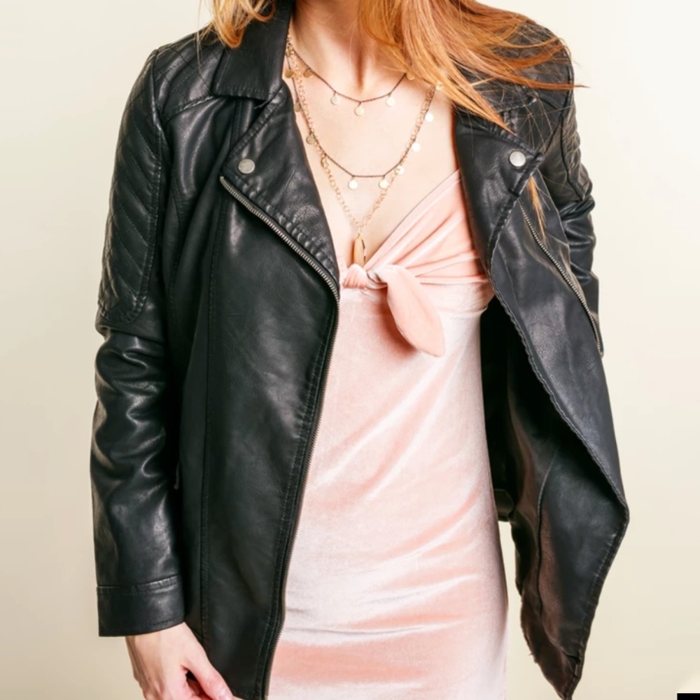 BB Dakota Can't Be Tamed Vegan Leather Jacket